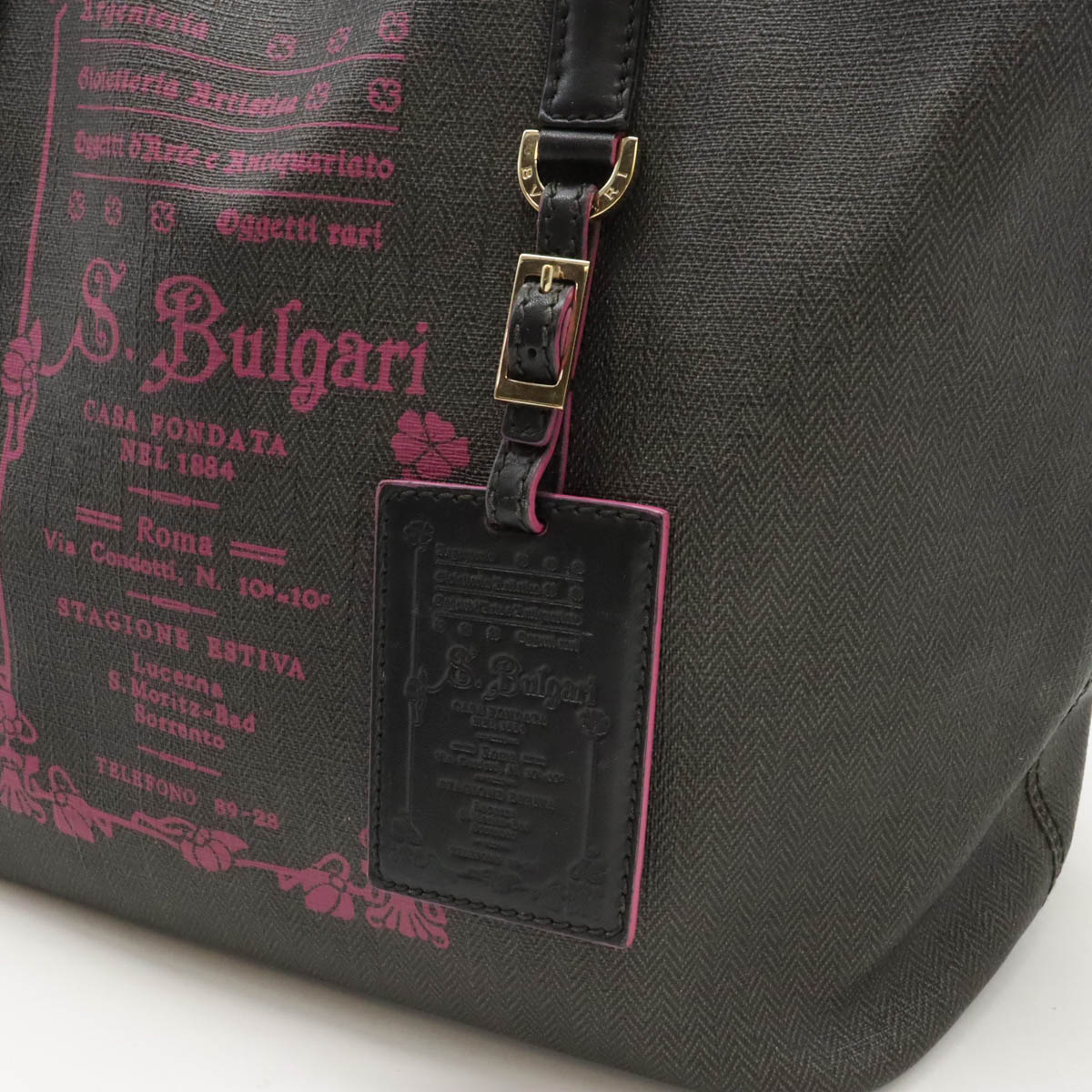 楽天市場】BVLGARI ブルガリ COLLEZIONE コレツィオーネ トートバッグ