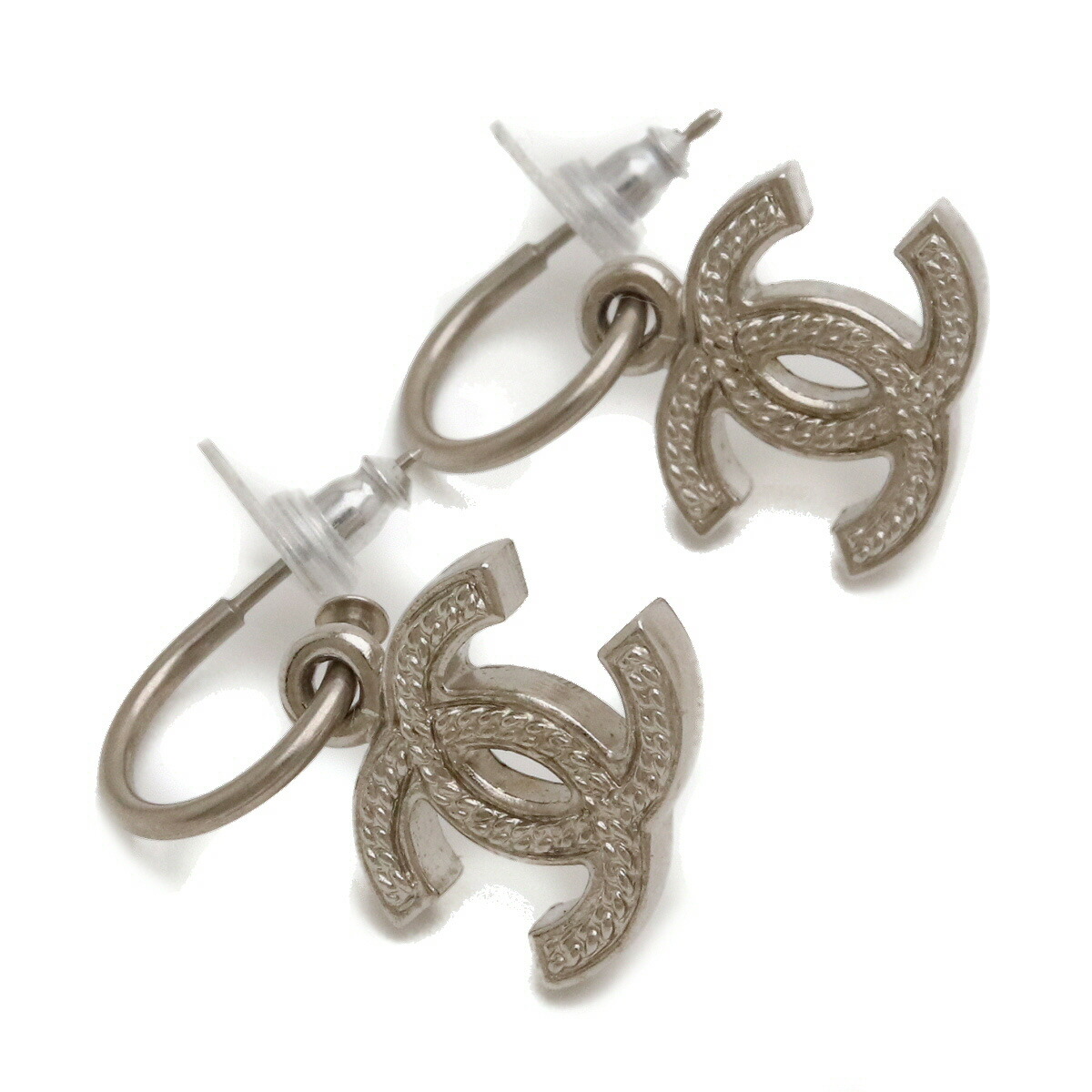 楽天市場】【ジュエリー】CHANEL シャネル ココマーク フープピアス