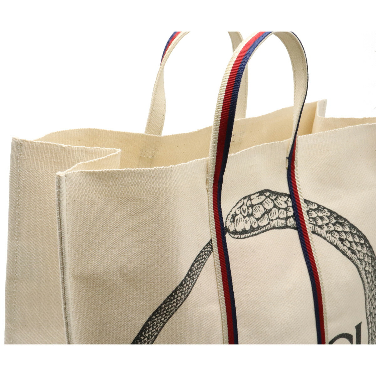 楽天市場】【バッグ】GUCCI グッチ ウロボロス ロゴ キャンバス トート