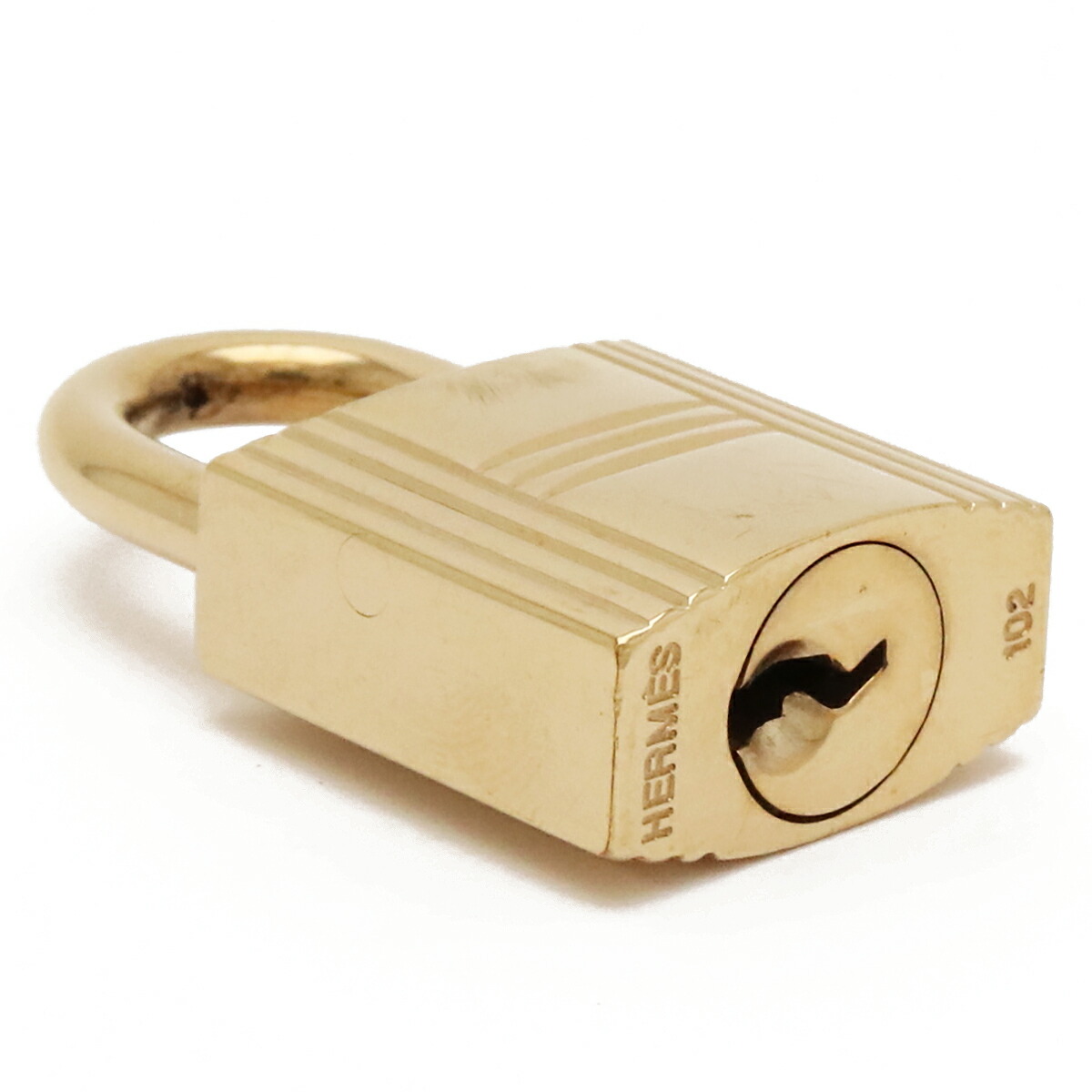 楽天市場】HERMES エルメス カデナ パドロック 南京錠 No.102 鍵 カギ