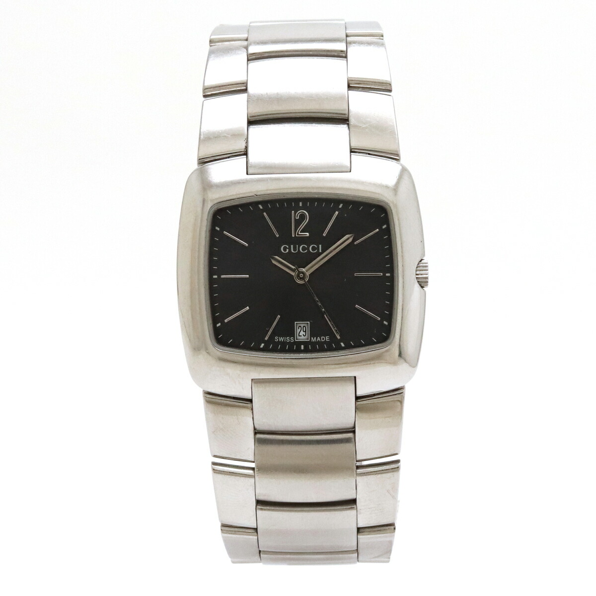 楽天市場】【ウォッチ】GUCCI グッチ グレー文字盤 デイト メンズ QZ