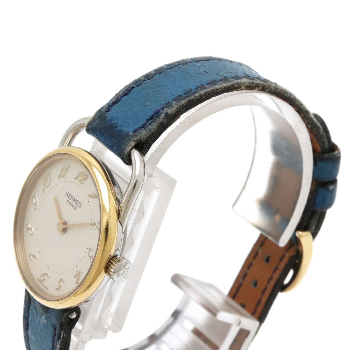 楽天市場】【ウォッチ】HERMES エルメス アルソー シルバー文字盤 SS