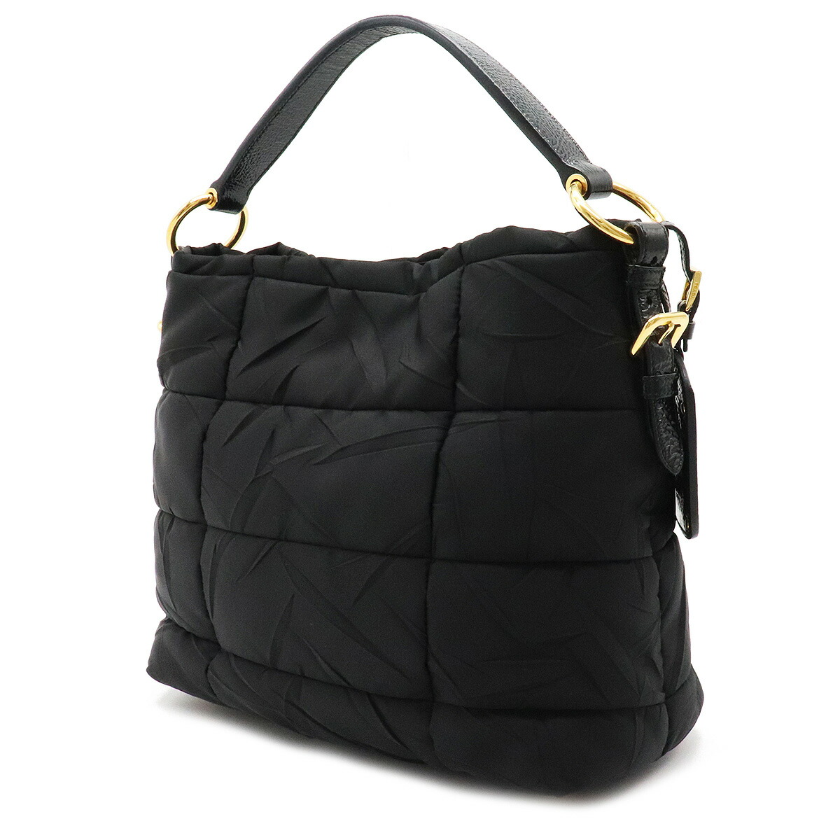 楽天市場】【バッグ】PRADA プラダ キルティング ハンドバッグ