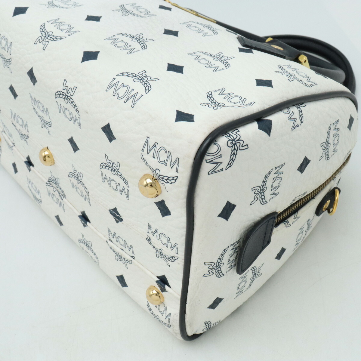 楽天市場】【バッグ】MCM エムシーエム ロゴグラム ミニボストン