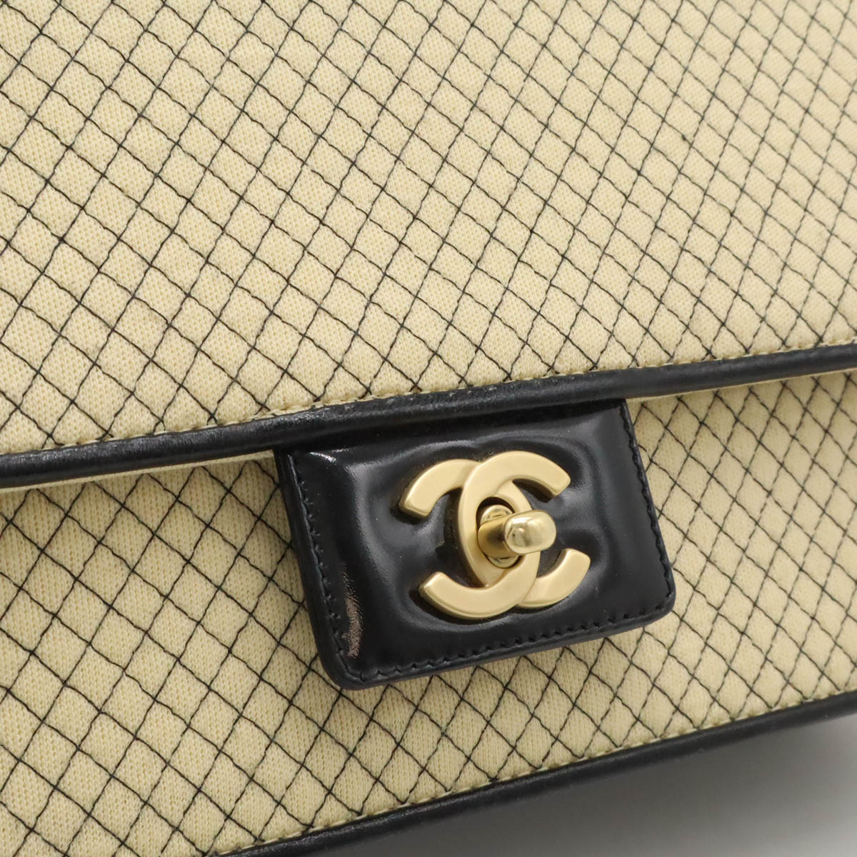 楽天市場】CHANEL シャネル マイクロキルティング ココマーク チェーン