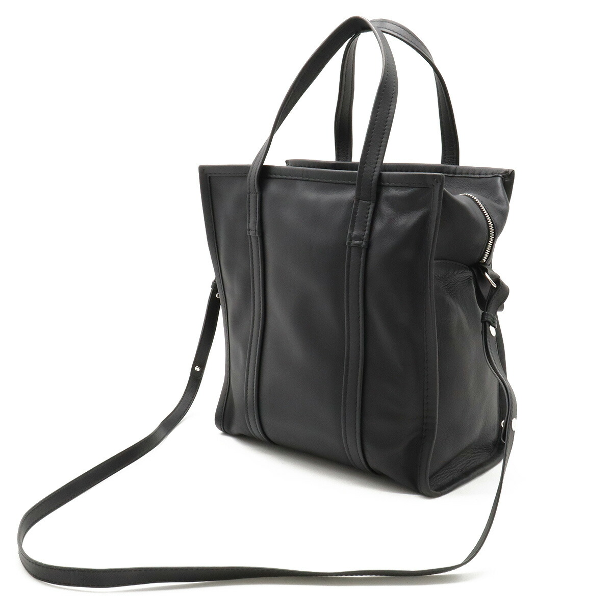 楽天市場】BALENCIAGA バレンシアガ バザール ショッパー トートバッグ