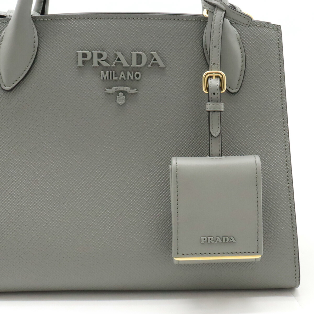楽天市場】PRADA プラダ モノクローム スモールバッグ ハンドバッグ