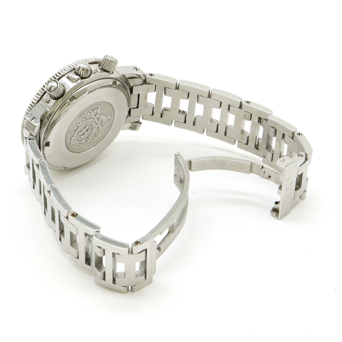 楽天市場】HERMES エルメス クリッパーダイバー クロノグラフ デイト