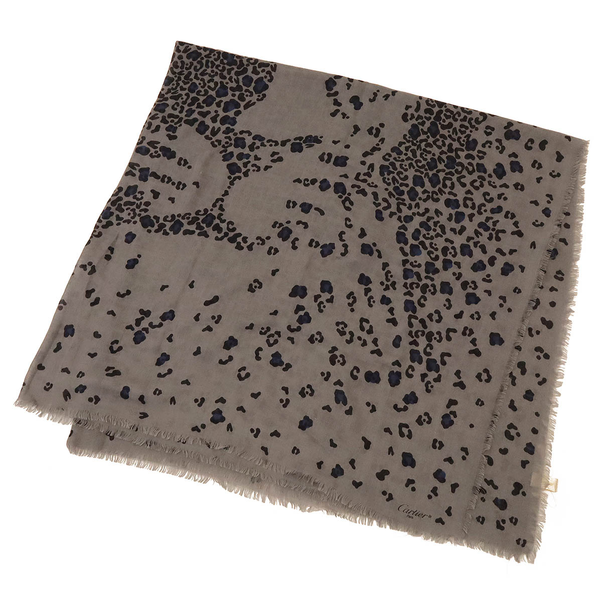 楽天市場】Cartier カルティエ スカーフ ストール 大判 カシミヤ65