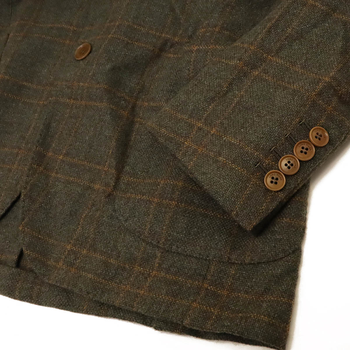 楽天市場】Loro Piana ロロ ピアーナ テーラードジャケット チェック柄