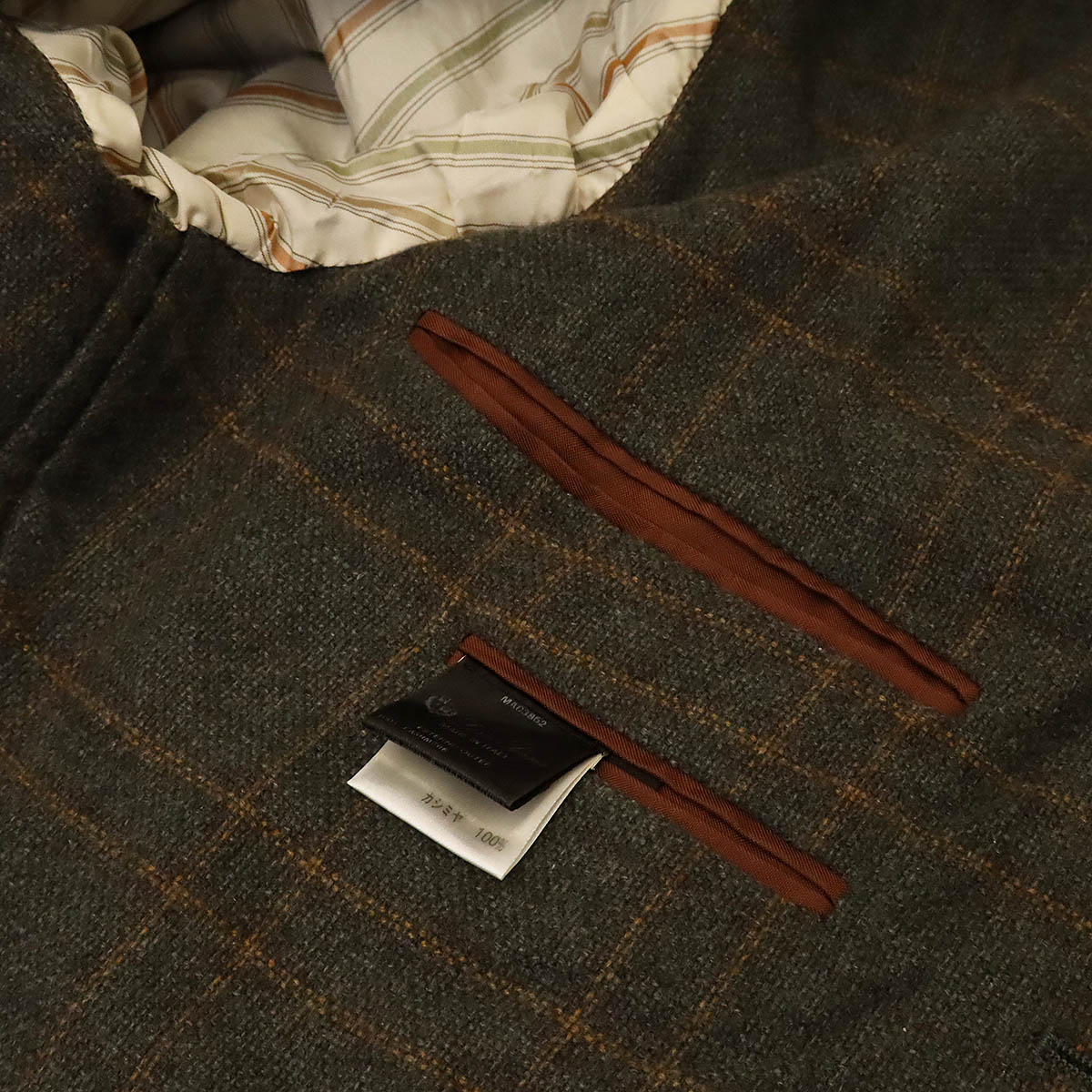 楽天市場】Loro Piana ロロ ピアーナ テーラードジャケット チェック柄