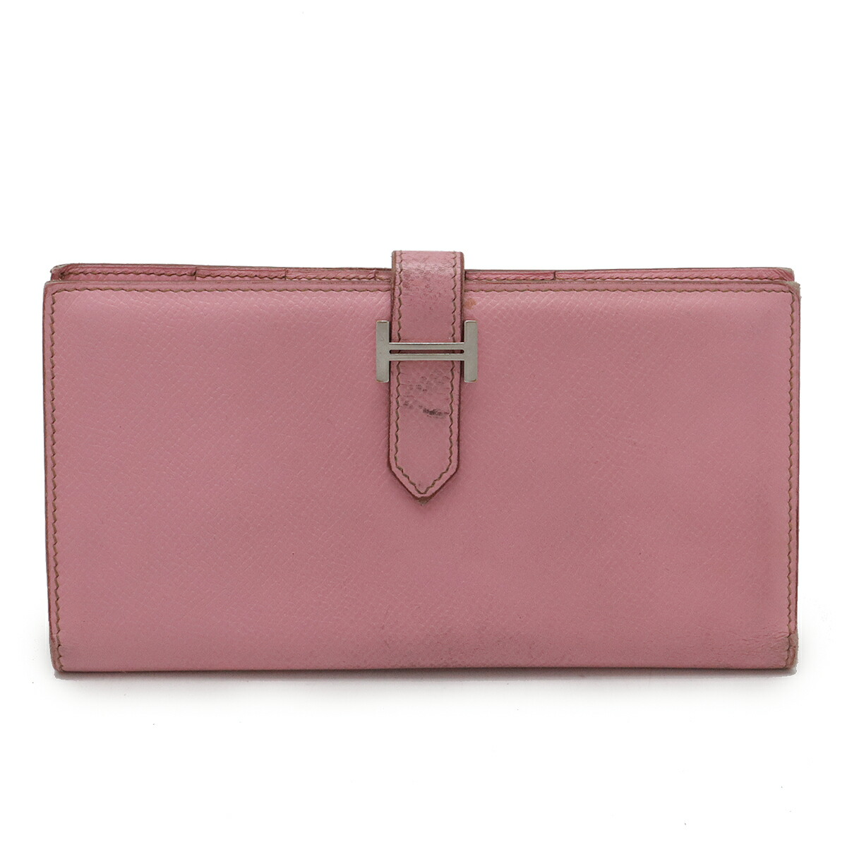 楽天市場】HERMES エルメス ベアン クラシック 2つ折長財布 二つ折り長