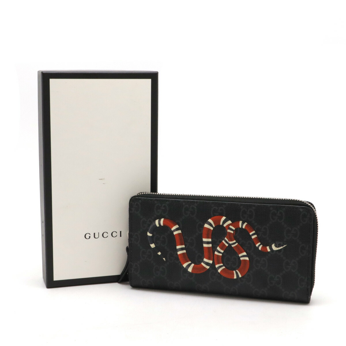 楽天市場】GUCCI グッチ GGスプリーム ジップアラウンドウォレット