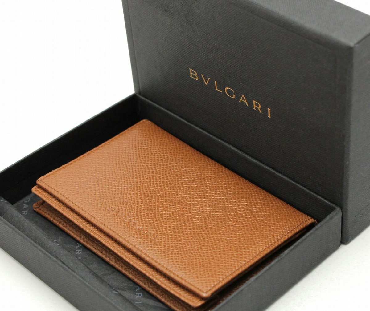 楽天市場】BVLGARI ブルガリ カードケース 名刺入れ パスケース 型押し