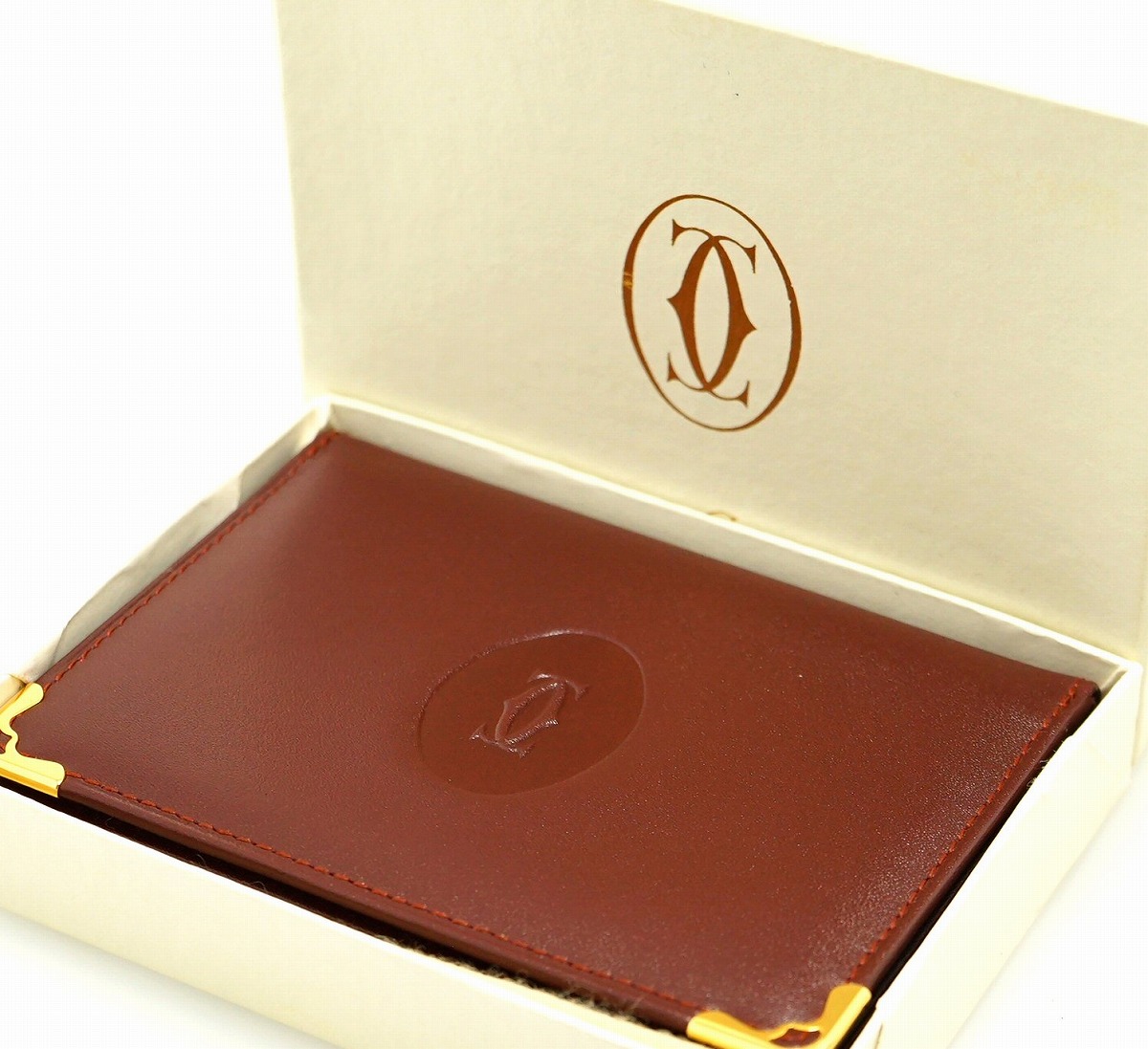 楽天市場】【未使用品】Cartier カルティエ マストライン カードケース