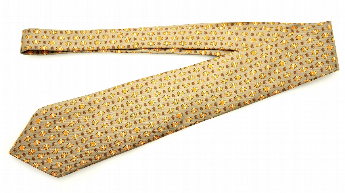 楽天市場】【アパレル】HERMES エルメス ネクタイ カバ かば シルク100