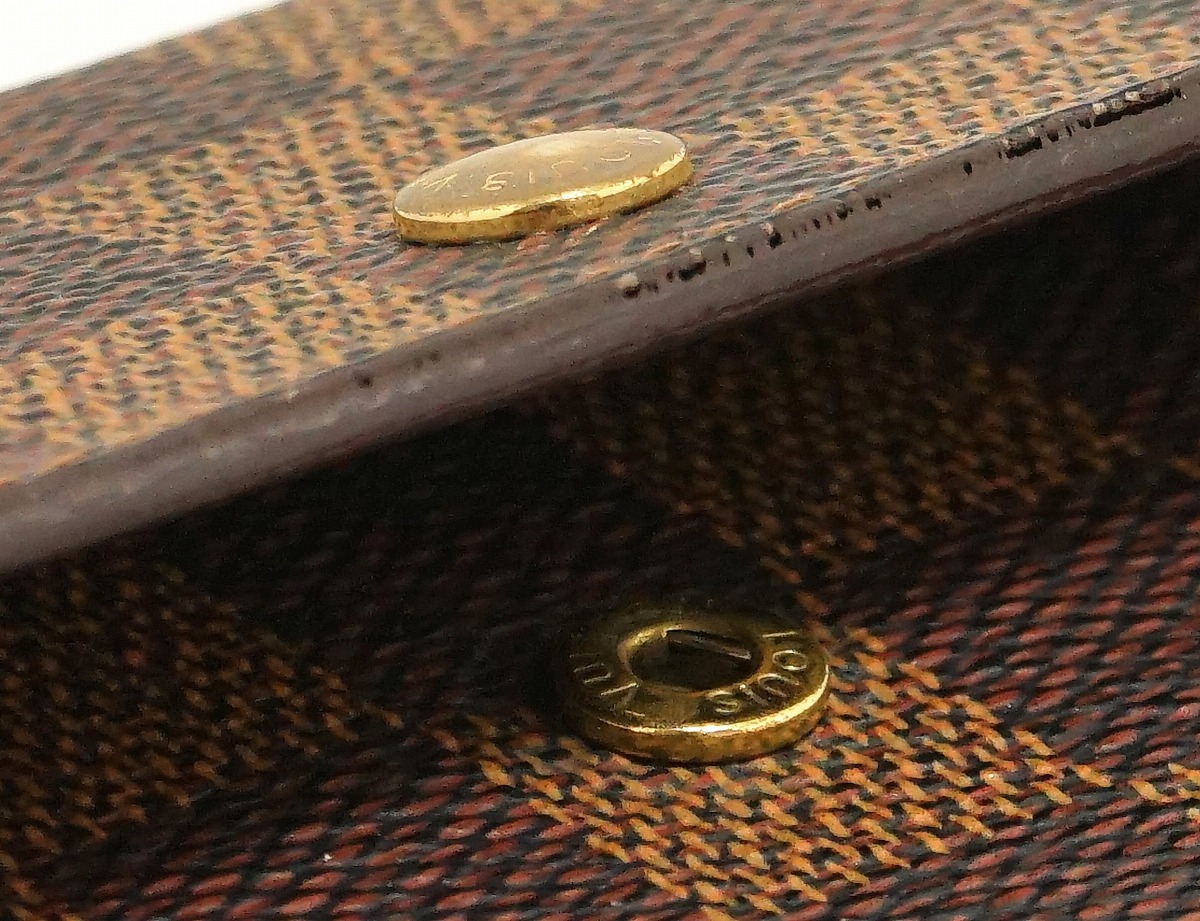 楽天市場】【財布】LOUIS VUITTON ルイ ヴィトン ダミエ ポルト