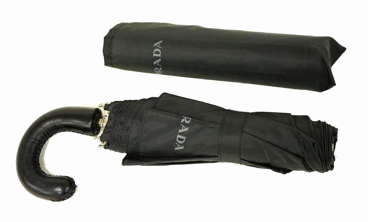 楽天市場】【未使用品】PRADA プラダ 傘 アンブレラ 折り畳み傘