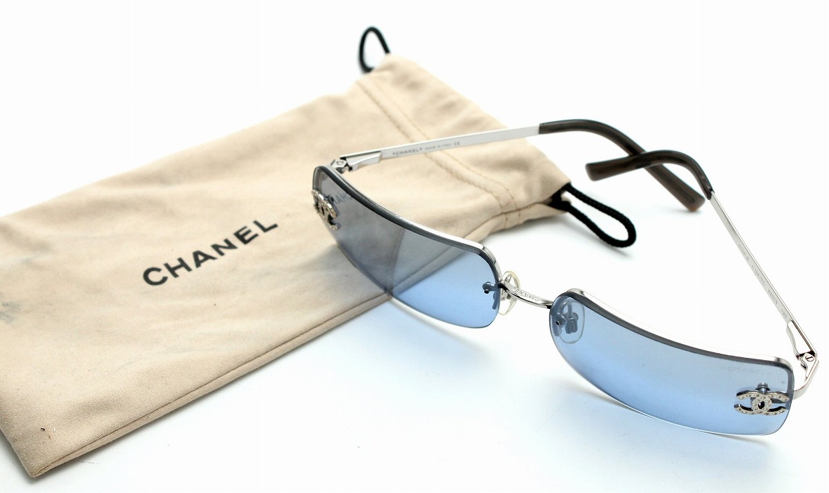 楽天市場】CHANEL シャネル サングラス ココマーク ラインストーン