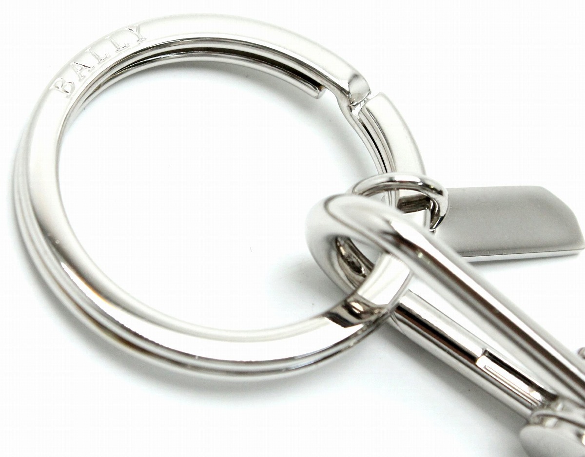 楽天市場】【新品未使用品】BALLY バリー キーリング キーホルダー