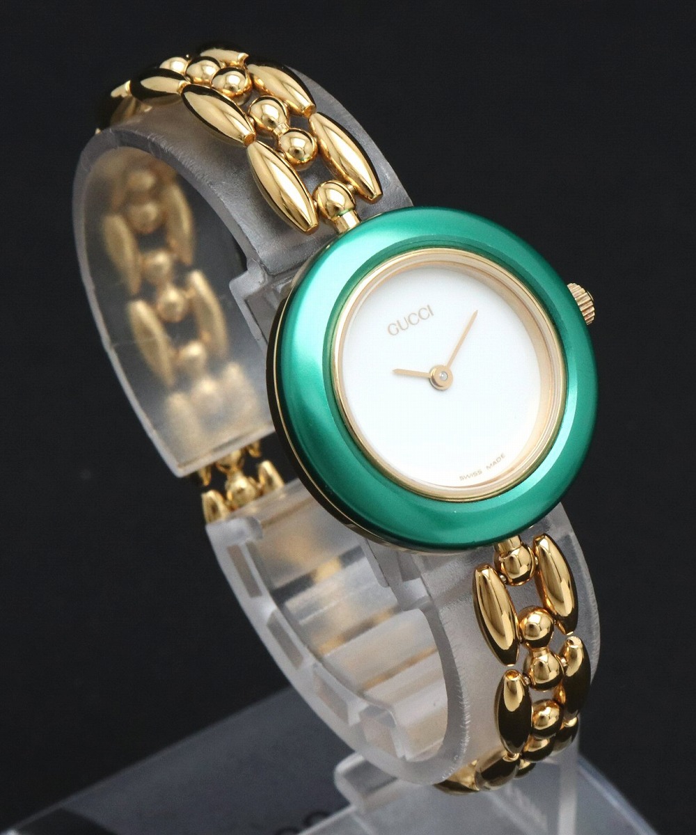 楽天市場】【ウォッチ】GUCCI グッチ チェンジベゼル ホワイト文字盤