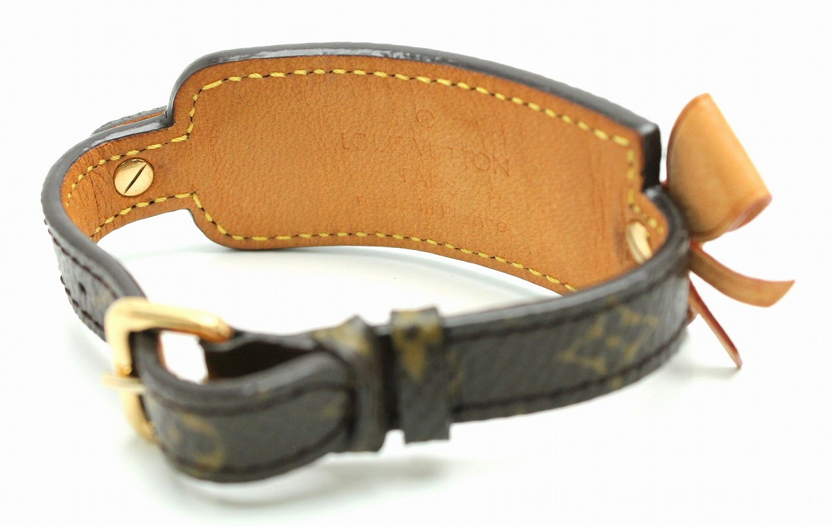 楽天市場】LOUIS VUITTON ルイ ヴィトン モノグラム ブラスレ ポルト