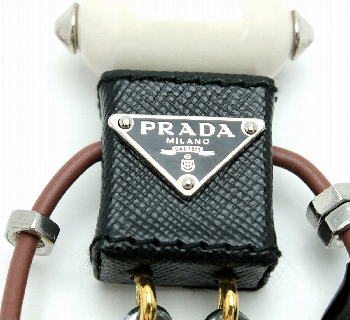 楽天市場】PRADA プラダ ロボット エドワード チャーム キーホルダー