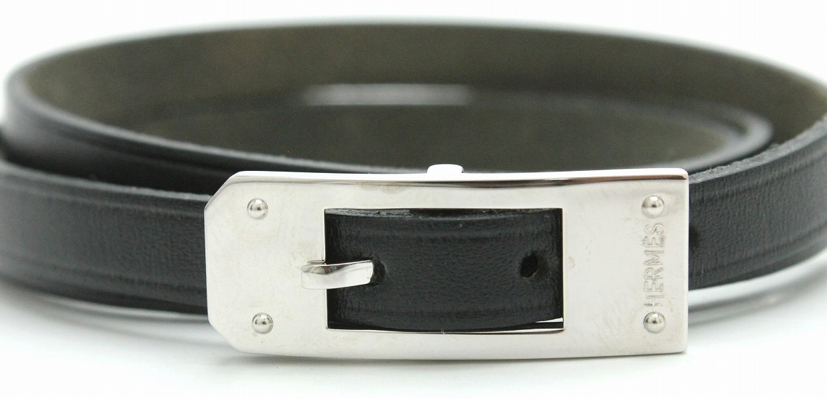 楽天市場】【未使用品】【ジュエリー】HERMES エルメス レザー ケリー