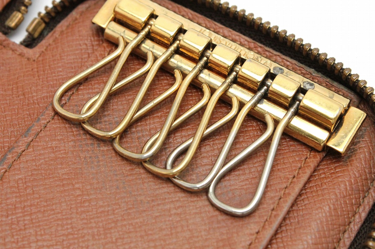 楽天市場】LOUIS VUITTON ルイ ヴィトン モノグラム ポシェット6クレ