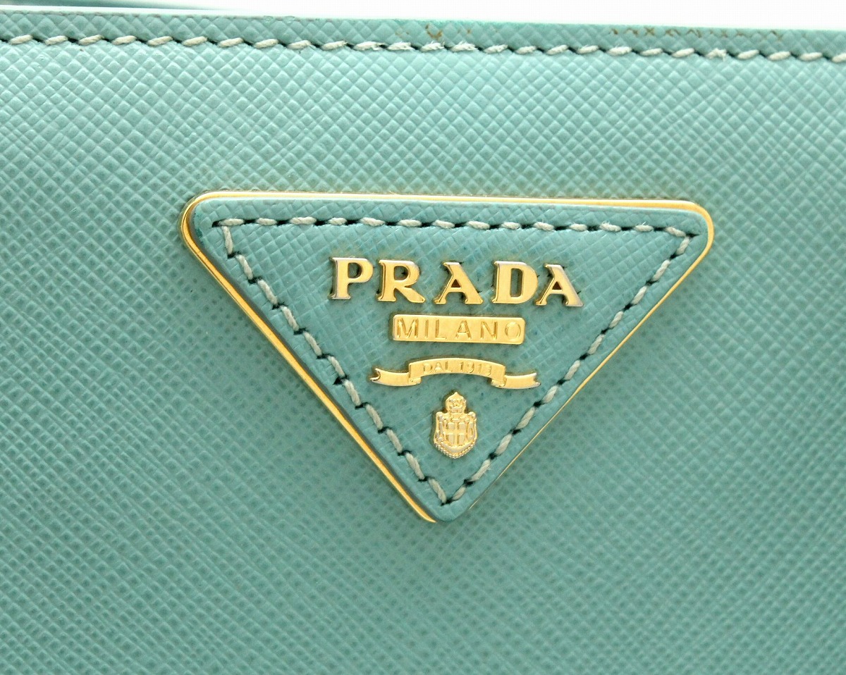 楽天市場】【バッグ】PRADA プラダ レザー サフィアーノ ハンドバッグ