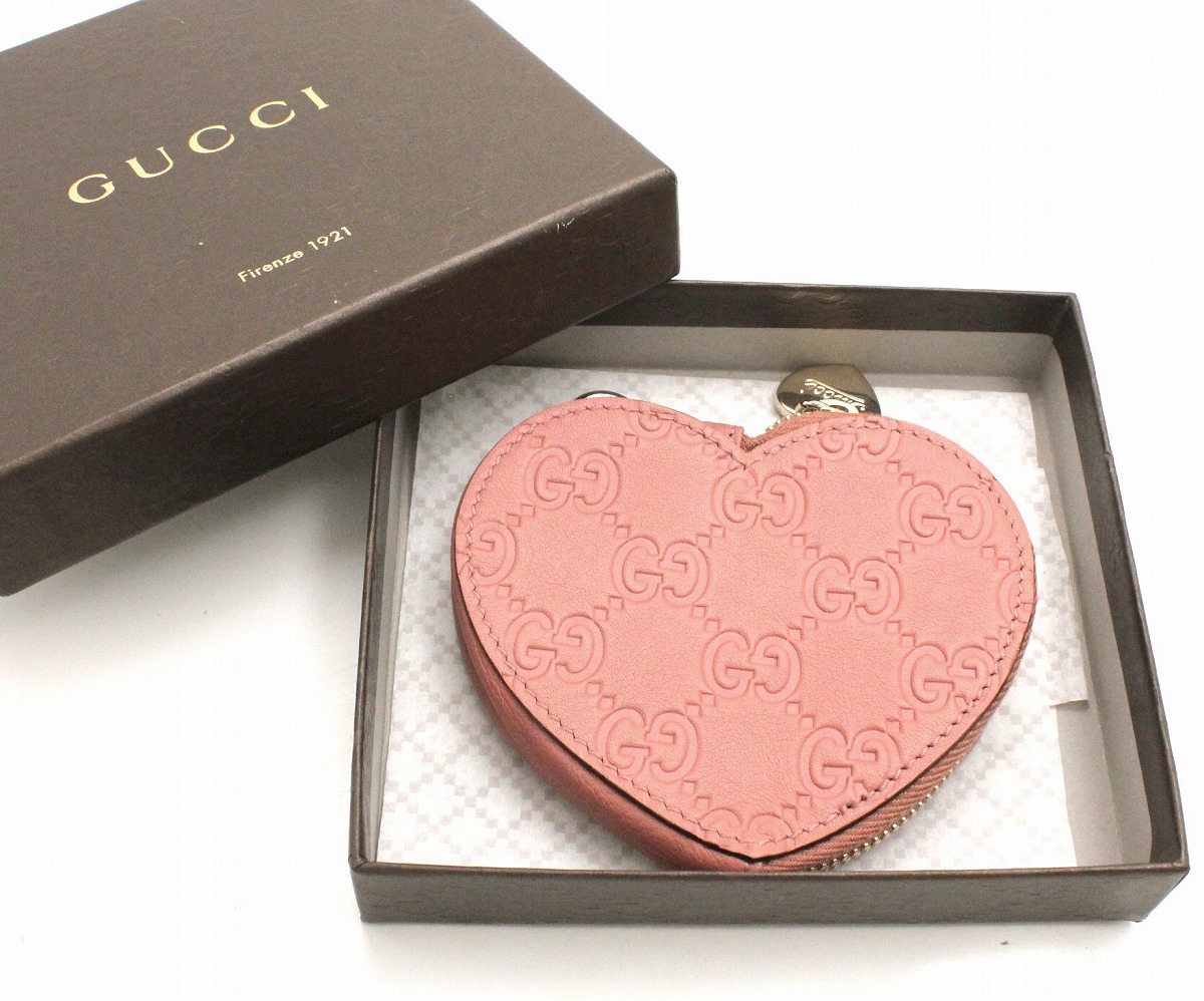 楽天市場】【財布】GUCCI グッチ グッチシマ ハート コインケース 小銭