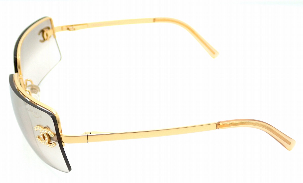楽天市場】CHANEL シャネル サングラス ココマーク ラインストーン