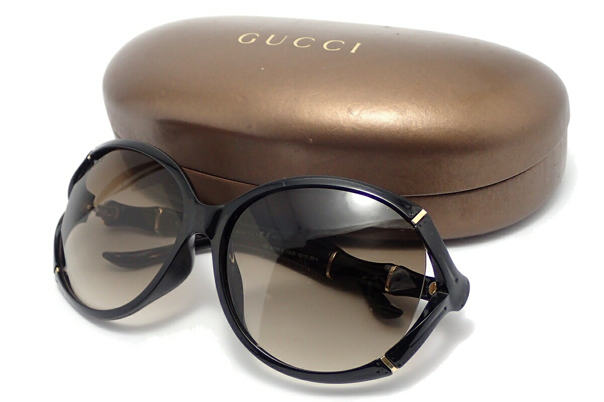 楽天市場】GUCCI グッチ バンブー サングラス ブラウングラデーション