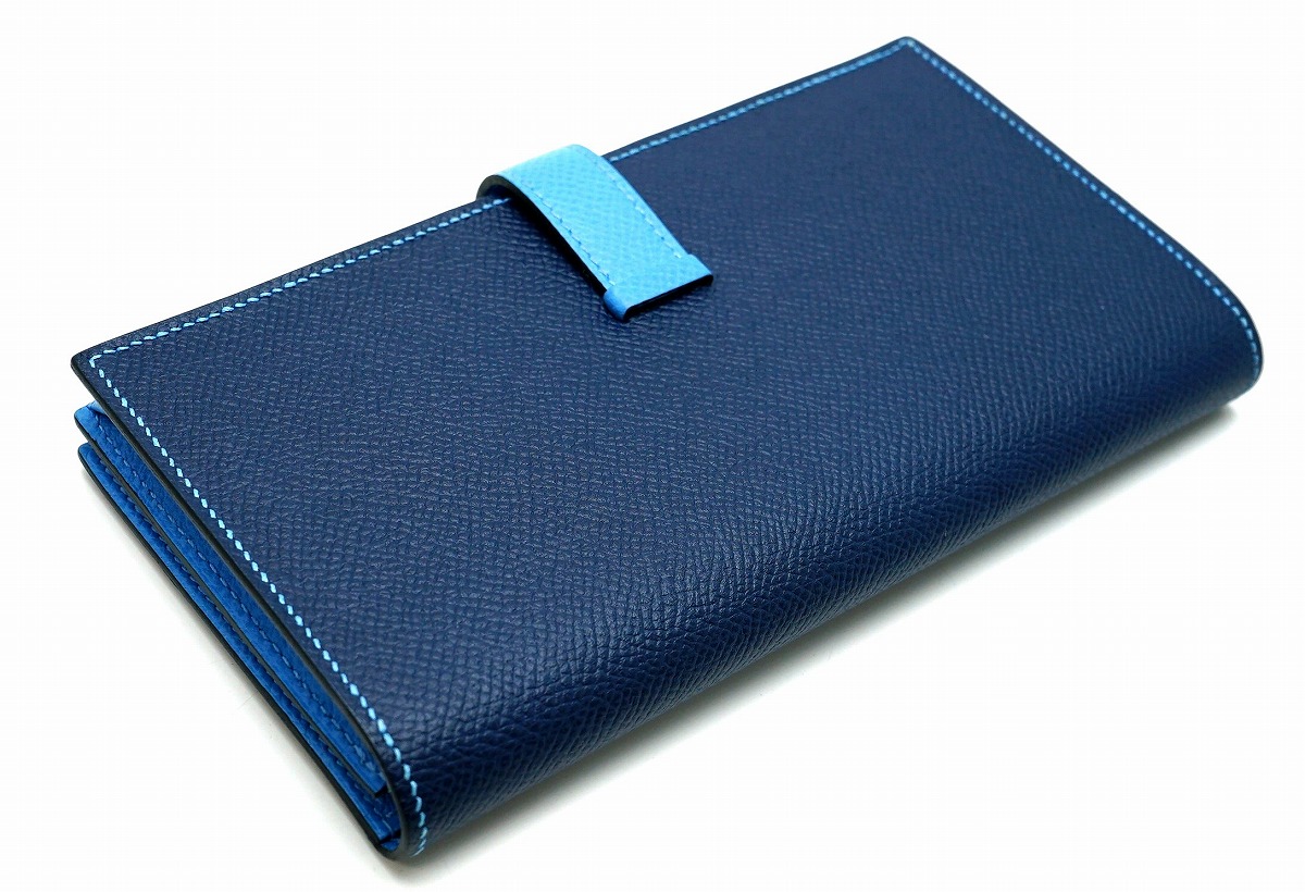 楽天市場】【未使用品】【財布】HERMES エルメス ベアン スフレ 2つ折