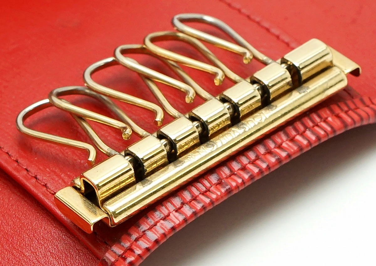楽天市場】LOUIS VUITTON ルイ ヴィトン エピ ミュルティクレ6 6連キー