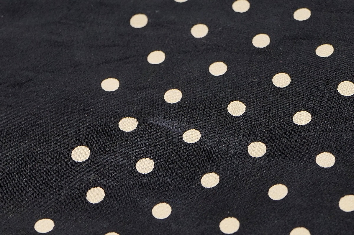 楽天市場】CHANEL シャネル ハンカチ シルク100% ココマーク 水玉