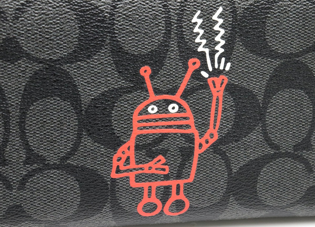 楽天市場】【財布】COACH コーチ キース ヘリング Keith Haring コラボ