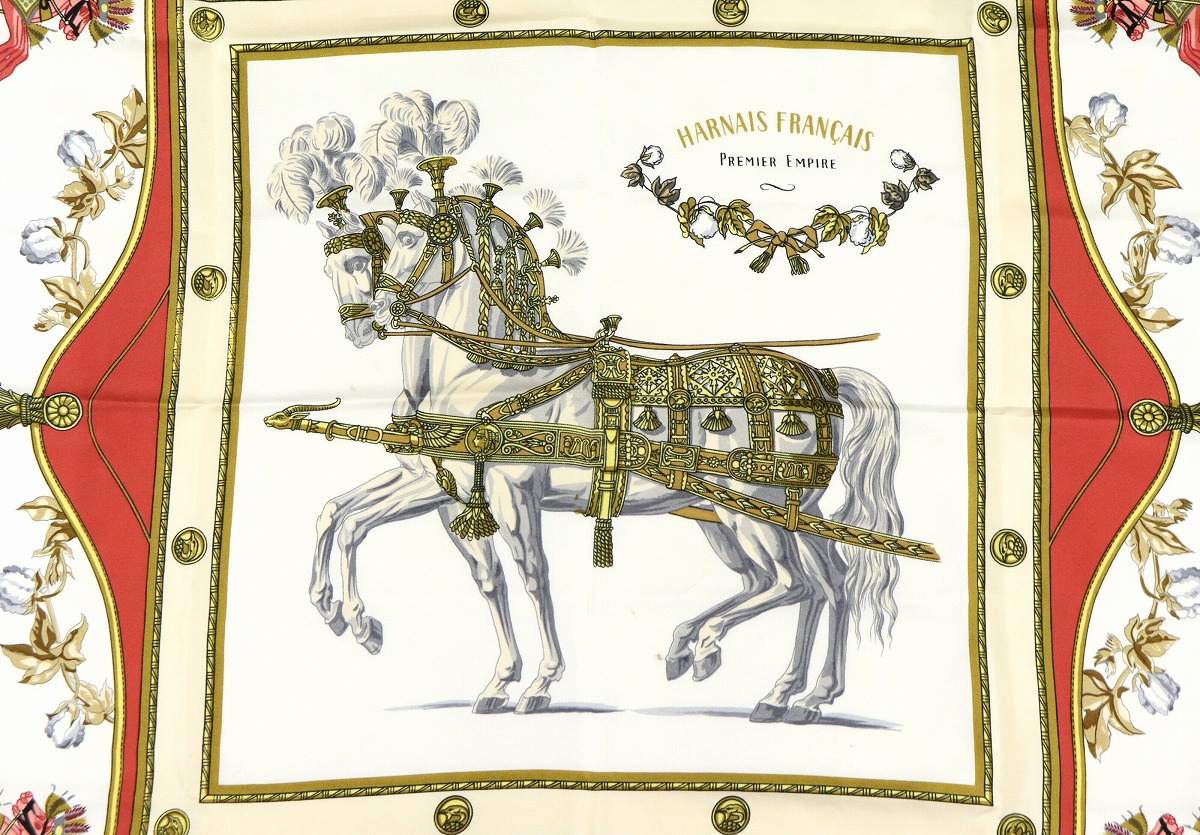 楽天市場】【アパレル】HERMES エルメス カレ90 スカーフ 大判スカーフ