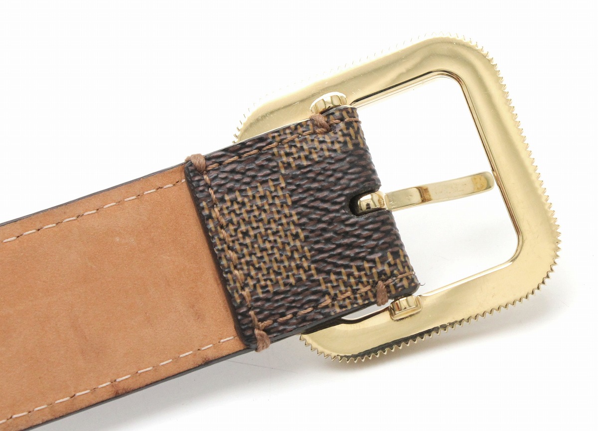 楽天市場】LOUIS VUITTON ルイ ヴィトン ダミエ サンチュール