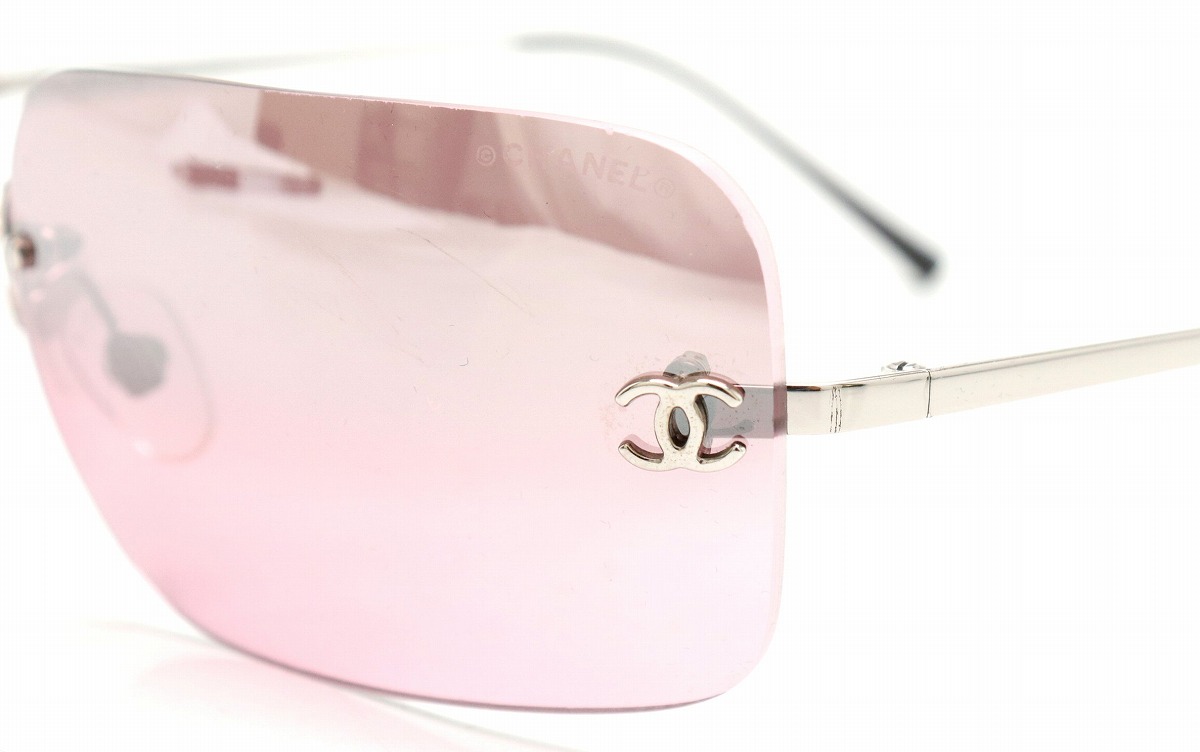 CHANEL ピンクレンズ サングラスお値下げ交渉受付します CHANEL ピンク