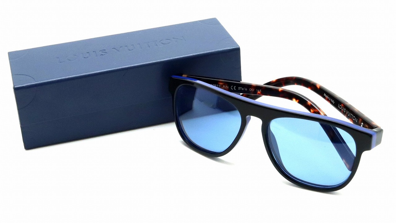 楽天市場】LOUIS VUITTON ルイ ヴィトン オリヴァー サングラス ブルー