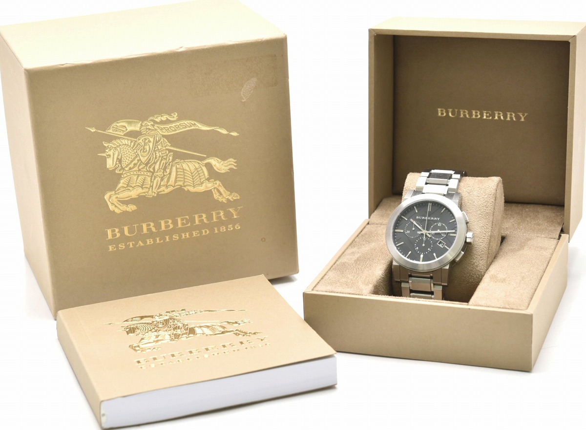 楽天市場】【ウォッチ】BURBERRY バーバリー シティ クロノグラフ
