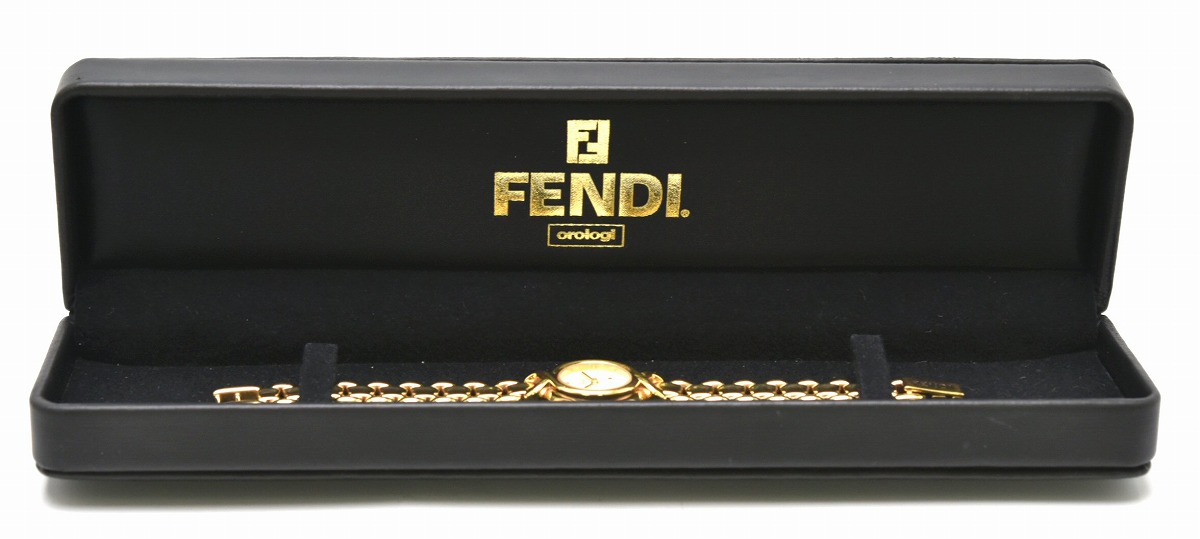 楽天市場】【ウォッチ】FENDI フェンディ GP ゴールドメッキ ホワイト