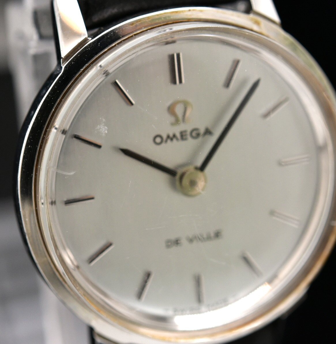 楽天市場】【ウォッチ】OMEGA オメガ デ ビル デビル SS 手巻き レザー