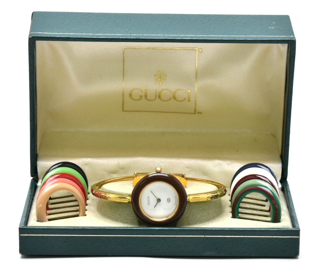 楽天市場】【ウォッチ】GUCCI グッチ チェンジベゼル ホワイト文字盤