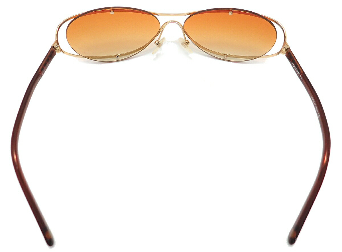 楽天市場】CHANEL シャネル サングラス ココマーク オレンジ