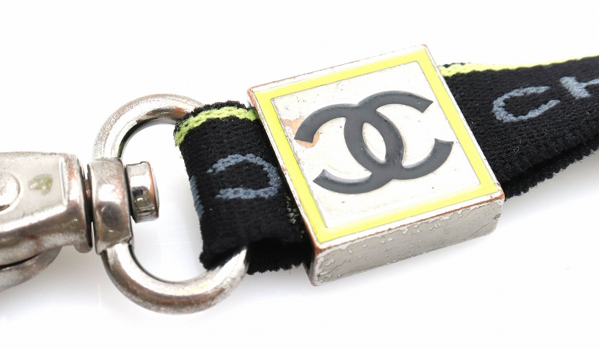 楽天市場】CHANEL シャネル スポーツライン ココマーク キーリング