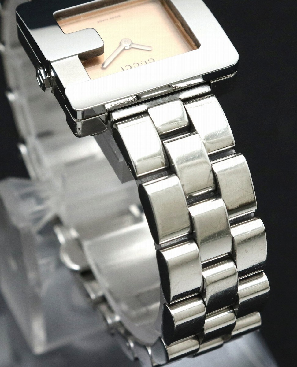 楽天市場】【ウォッチ】GUCCI グッチ Gモチーフ Gロゴ ピンク文字盤