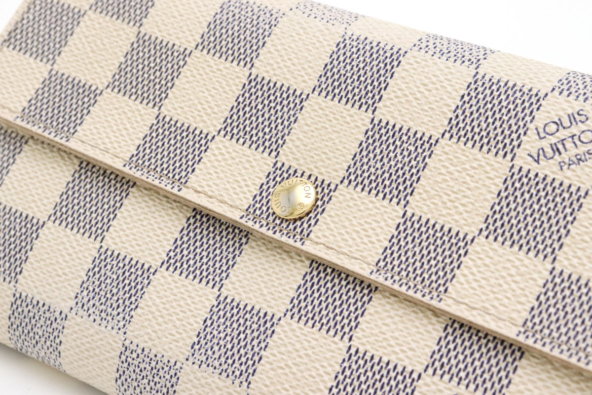 楽天市場】【財布】LOUIS VUITTON ルイ ヴィトン ダミエアズール