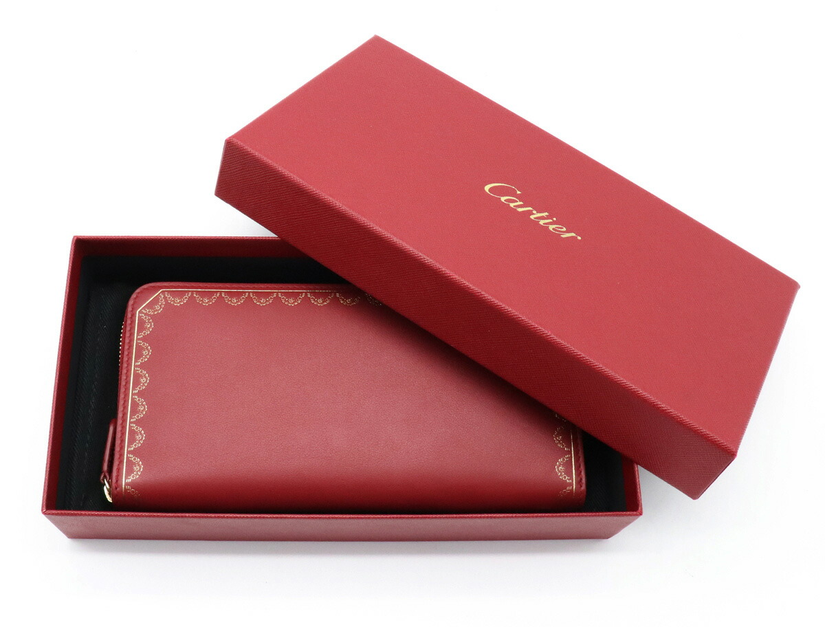 楽天市場】【財布】Cartier カルティエ ガーランド ドゥ カルティエ